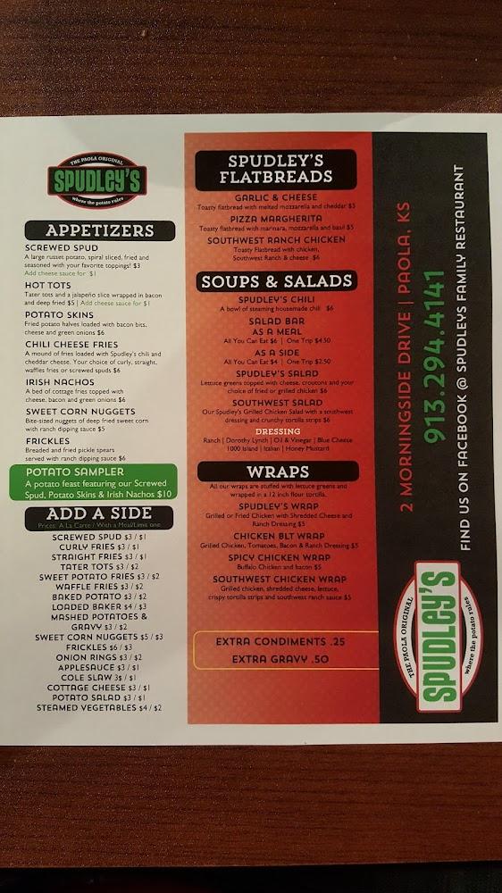 Spudley's Family Restaurant Rish Nachos